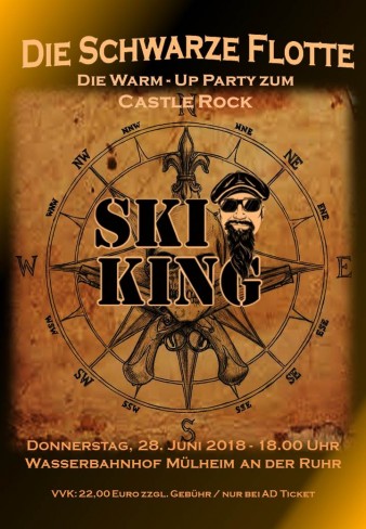 Die Schwarze Flotte am 28 Juni 2018 ab 18.00 mit Ski King in Mülheim an der Ruhr, Wasserbahnhof Quelle/Autor: Michael Bohnes Die Schwarze Flotte am 28 Juni 2018 ab 18.00 mit Ski King in Mülheim an der Ruhr, Wasserbahnhof