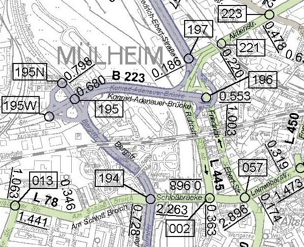 Hier sieht man eine Straßenbeschreibung (groß). Quelle/Autor: Dezernat I - Repräsentation, Zentrale Verwaltungssteuerung, Wirtschaftsförderung Hier sieht man eine Straßenbeschreibung (groß).